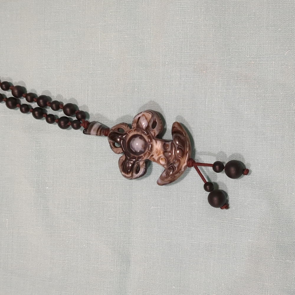 Hand Carved Necklace